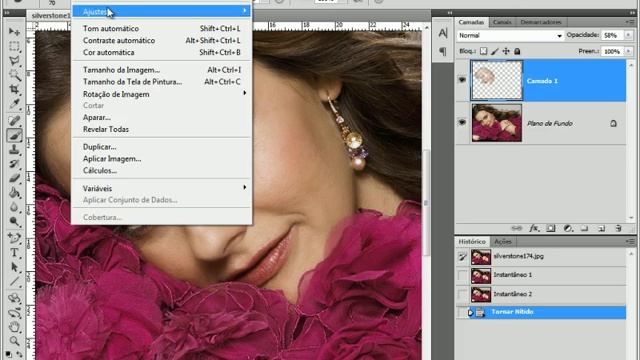 Suavizando Pele Photoshop - Retoque Digital De Pele - Photoshop CS5