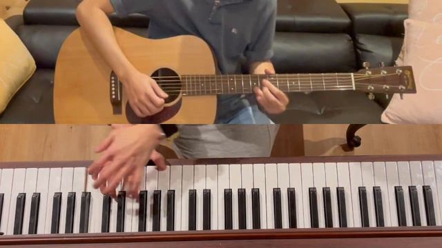 Beautiful in White & Canon (Acoustic Cover) Piano - Guitar Cover by Kong & Ria смотреть онлайн