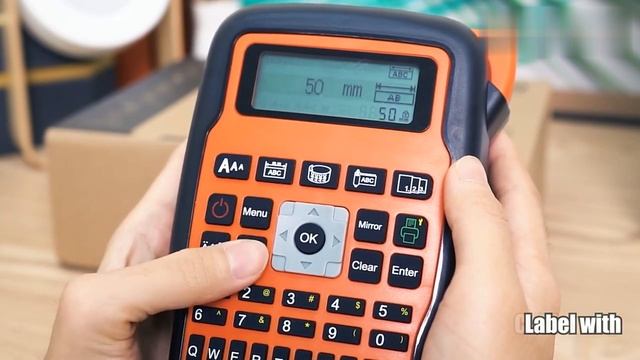 E1000 Pro Label Machine Label Maker Printer смотреть онлайн