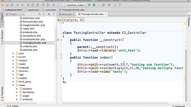 Unit Testing using CodeIgniter смотреть онлайн