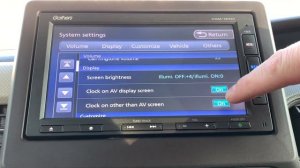 Автомагнитола Gathers vxm 184 Ci основные настройки, перевод на английский, настройка часов, камеры