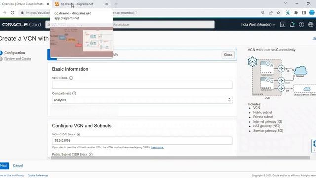 VCN Setup on Oracle Cloud Infrastructure (OCI) смотреть онлайн