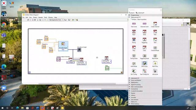 Low pass filter using LabVIEW and mydaq смотреть онлайн