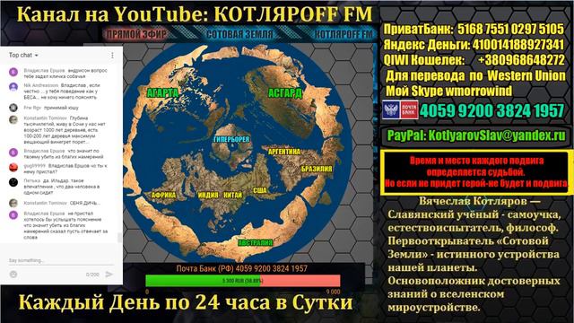 КОТЛЯРОFF FM (08.03.2019) Счатье техногенного человека. Заборы мира.