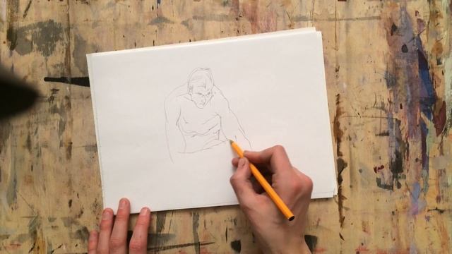 Как рисовать фигуру линией смотреть онлайн