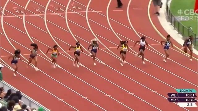 Shelly Ann Fraser Pryce Drops INSANE 100 Meters Against Elaine Thompson-Herah (10.60!) Lausanne 202 смотреть онлайн