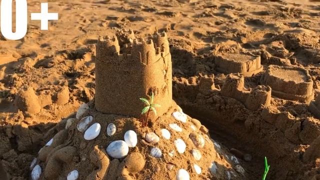 Мультик Строим Замок из Песка Видео Для Детей Влог смотреть онлайн
