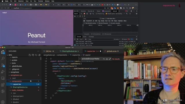 My first Web3 project - exploring Solidity, Smart Contracts, Next.js, useDapp, Brownie смотреть онлайн