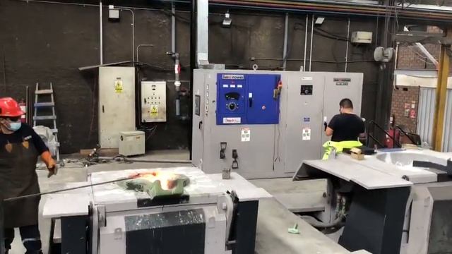 Induction melting furnace Indo power 1250 kw -3000 kg -1500 kg installations смотреть онлайн