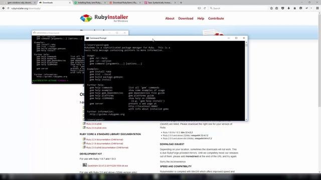 Установка Compass/Sass смотреть онлайн