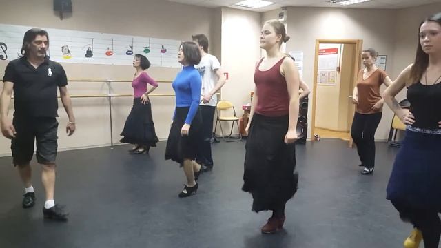 Уроки фламенко и испанского танца. Школа фламенко Хосе Кармона смотреть онлайн