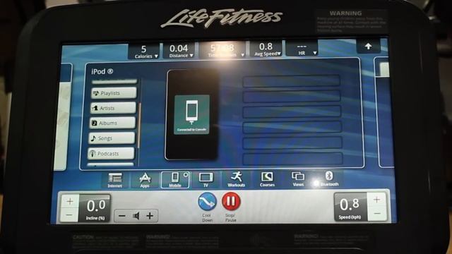 Life Fitness Discover SE Console