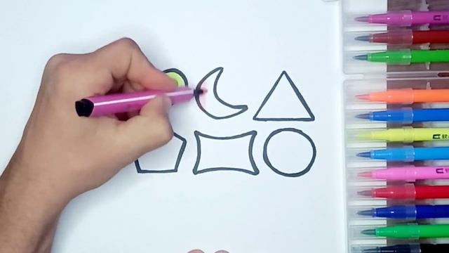 Geometric drawing for children Bolalar u n Geometrik shakl chizish Геометрический рисунок для детей смотреть онлайн