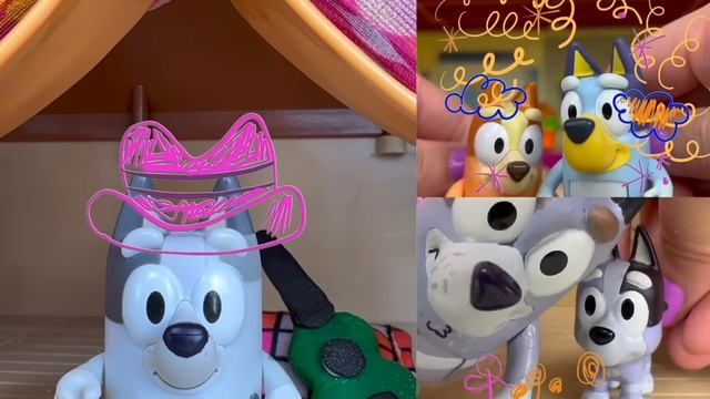 BLUEY - Faceytalk Episode ? | Full Episode | Pretend Play with Bluey Toys | Disney Jr | ABC Kids смотреть онлайн