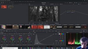 Как сделать черно-белое изображение. Придать ему контраста и сделать интересным. (Davinci Resolve)