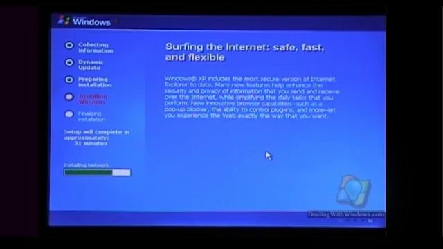 How to install Microsoft Windows XP PART 2 смотреть онлайн