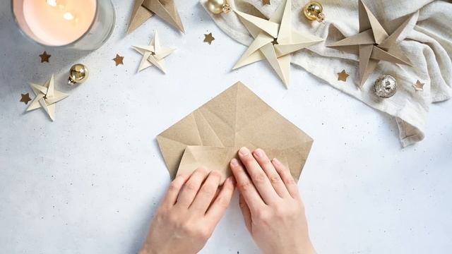 Origami Sterne basteln - Einfache Anleitung zum Falten für Weihnachten | TRYTRYTRY смотреть онлайн