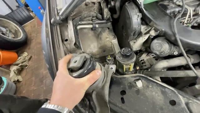 Обрыв ремня генератора Volvo XC70