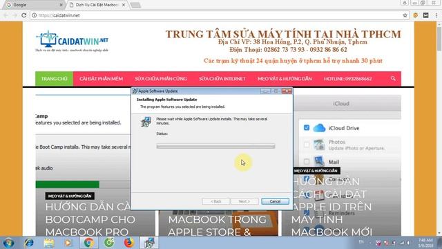 Tải bootcamp cho macbook & Các bước cài bootcamp trên windows смотреть онлайн