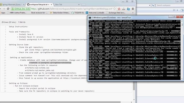 Spring Hibernate Spring Security jquery Tiles Web Application смотреть онлайн