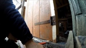 Дверь для сарая своими руками // Дорожки, заборы, планы