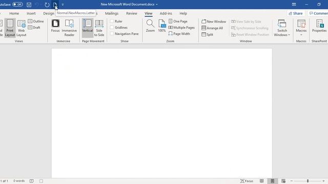 Create Microsoft Word Macros