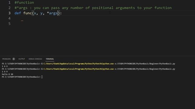 LẬP TRÌNH PYTHON CƠ BẢN #11: POSITIONAL , KEYWORDS ARGUMENT, *ARGS, **KWARGS LÀ GÌ ? смотреть онлайн