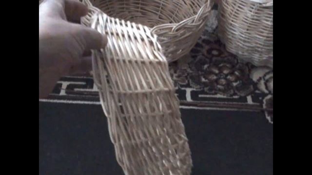 Плетение из лозы. Первый результат. смотреть онлайн