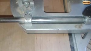 Паз ручным фрезером