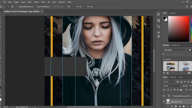 How To Design Instagram Stories In Adobe Photoshop 2019 - DESIGNZ смотреть онлайн
