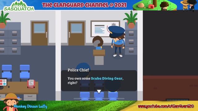 Sneaky Sasquatch Walkthrough - Main Story #3 Full Walkthrough | Police Quest