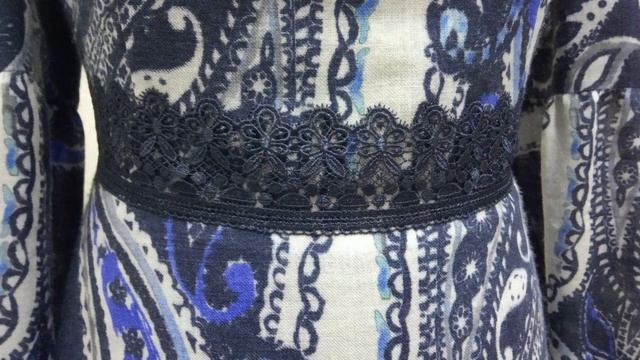 Обновление платья из ,,шерстяного шифона''. смотреть онлайн