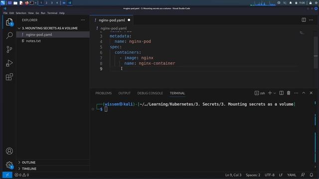 Kubernetes | Secrets as volumes смотреть онлайн
