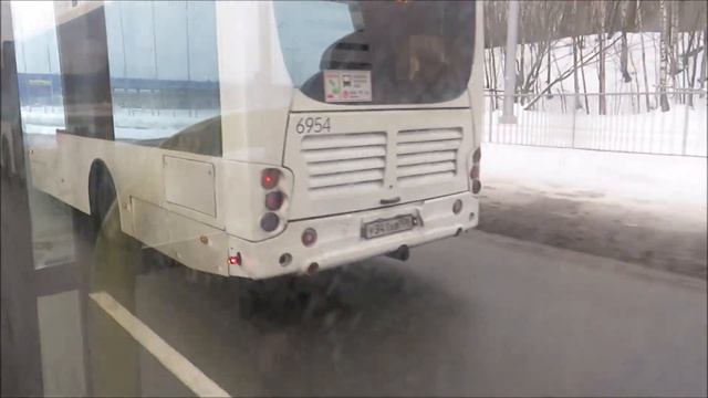 Автобус 27м "Ст. м. "Площадь Александра Невского" - Белорусская ул." (временный маршрут) смотреть онлайн