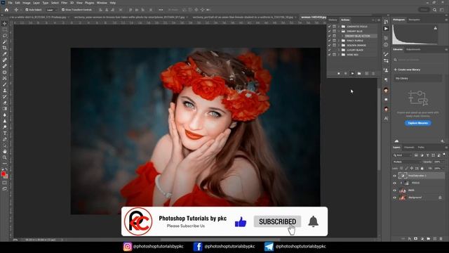 Colors Grading Bundle 6 Super Photoshop Actions | Free Download смотреть онлайн