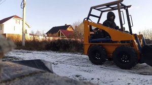 Мини Погрузчик своими руками.