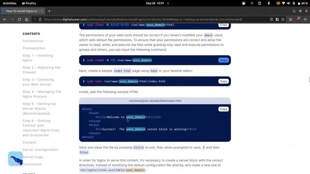 Pointing The Domain & Setup Nginx With Server Blocks - #Episode 2 смотреть онлайн
