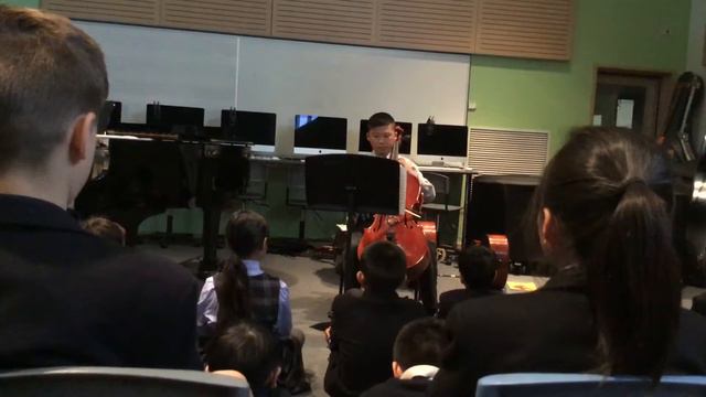 Concerto no 4, 3rd mov, Goltermann, school music room смотреть онлайн