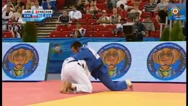 Judo European Championships 2013: David LAROSE (FRA) - Kamal KHAN-MAGOMEDOV (RUS) Semi Final [-66kg смотреть онлайн