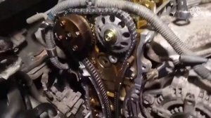 Тойота Камри 2.5 замена цепи- установка по меткам (chain replacement installation by tagsɪnstəˈleɪ)