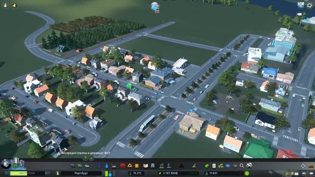 Cities: Skylines Sunset Harbor | Развитие приозерного городка #19 смотреть онлайн
