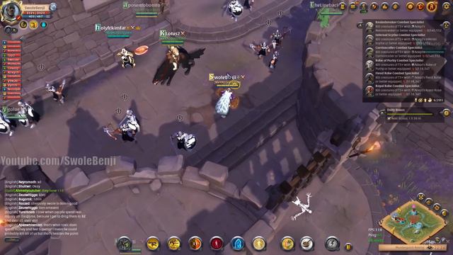 Albion Online: Guild ZvZ PvP w/ Commentary смотреть онлайн