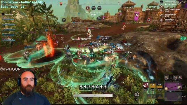 New World: MOST EPIC WAR YET! (Ebonscale Attack) - Great Axe / War Hammer PvP Build смотреть онлайн