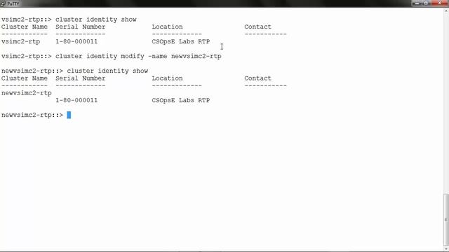 How To Rename A Cluster