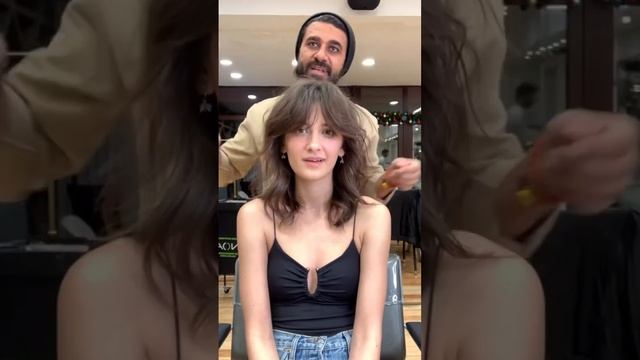 Hairstyle for oval faces #shorts смотреть онлайн
