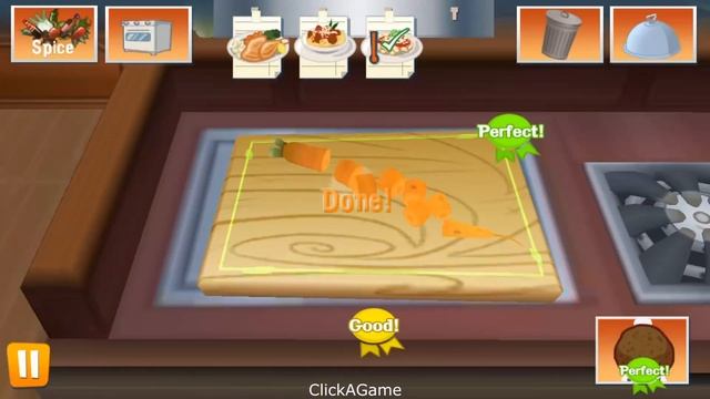 Order Up! To Go Android Gameplay- Stuffolini's Restaurant Rush | ClickAGame смотреть онлайн