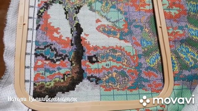 145. Вышивальные будни 7 - 14 февраля. Планы не состоялись )), внучка в гостях. смотреть онлайн