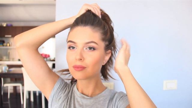 3 ОБЪЕМНЫХ ПУЧКА НА КАЖДЫЙ ДЕНЬ | Easy Messy Buns ? смотреть онлайн