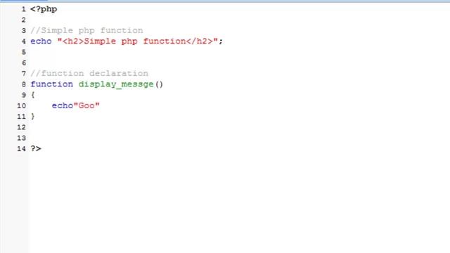 php basic function tutorial смотреть онлайн