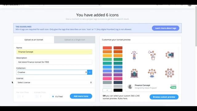 How to upload Iconset and Individual icon on Iconscout. смотреть онлайн